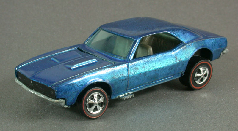 Hot Wheels 1968 Custom Camaro Redline Collector